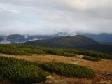 Pohled z Keprníku na Červenou horu a Točník